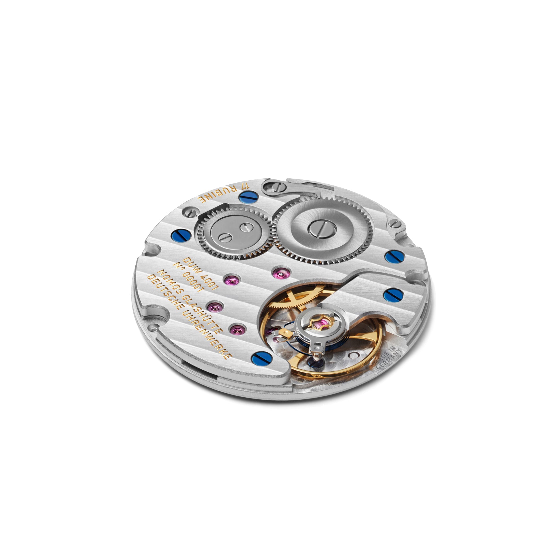 NOMOS Glashütte Tangente Sapphire Caseback