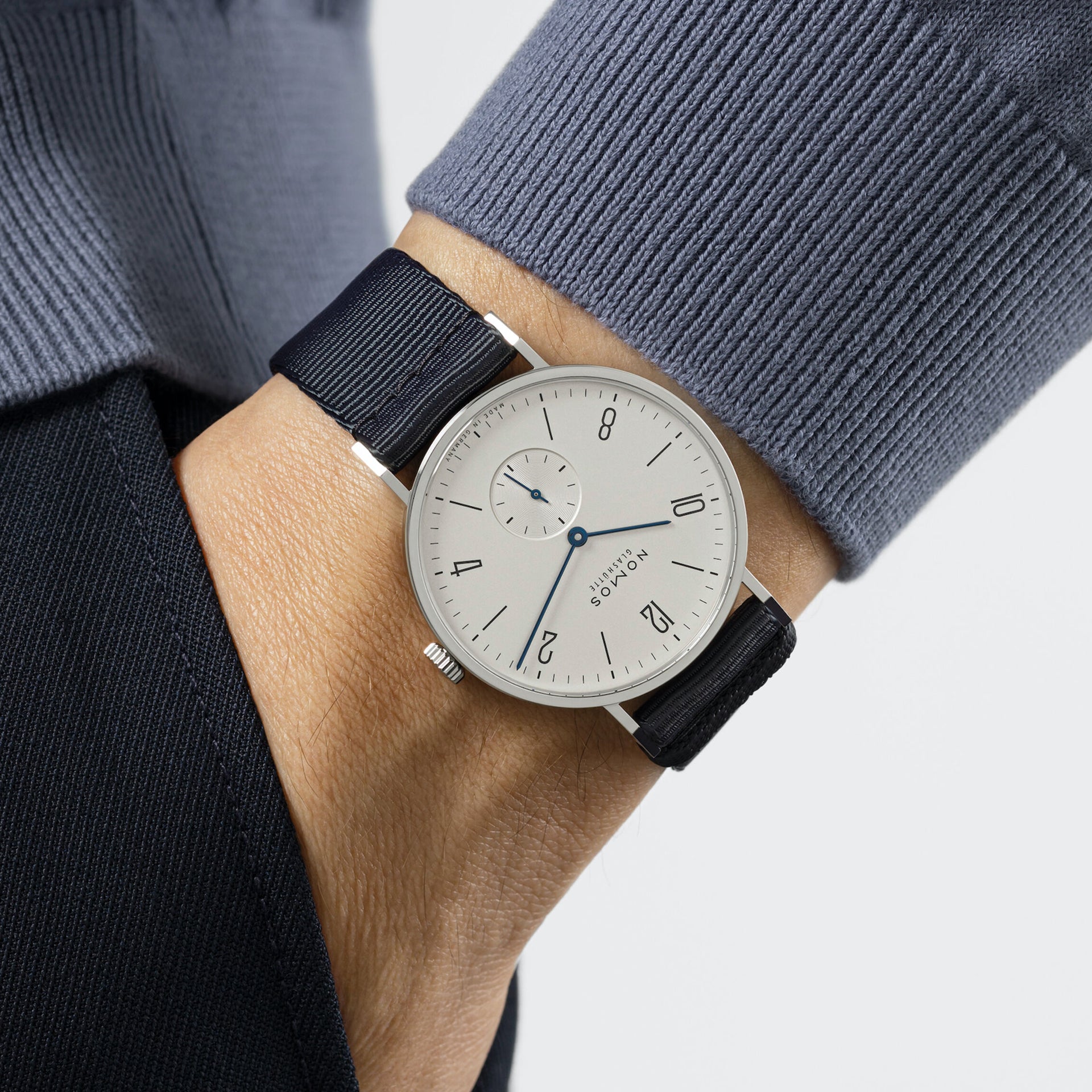 NOMOS Glashütte Tangente Sapphire Caseback