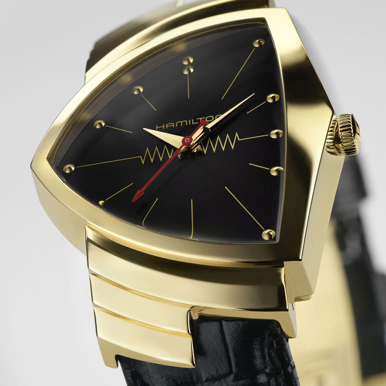 Hamilton H24311730 Ventura Quartz Gold | Limited Edition 33mm x 52mm