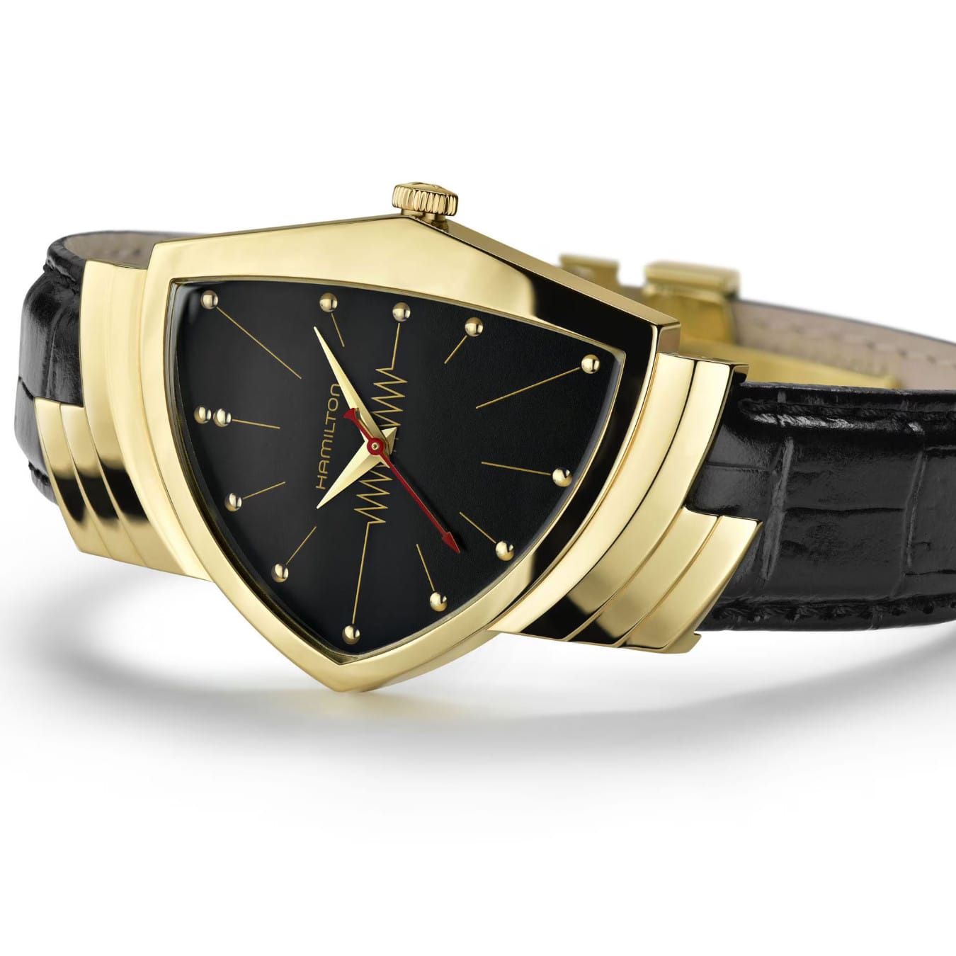 Hamilton H24311730 Ventura Quartz Gold | Limited Edition 33mm x 52mm