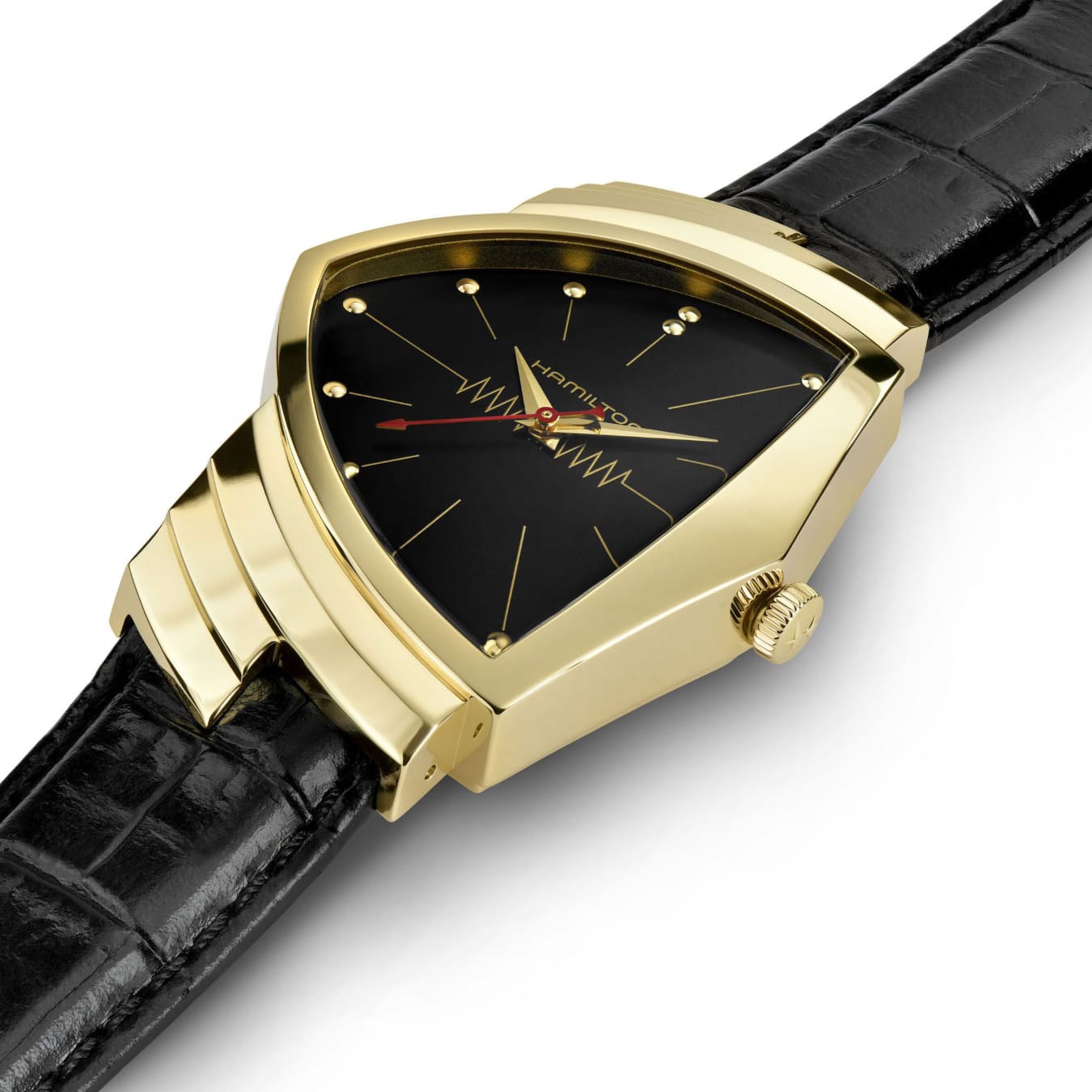 Hamilton H24311730 Ventura Quartz Gold | Limited Edition 33mm x 52mm