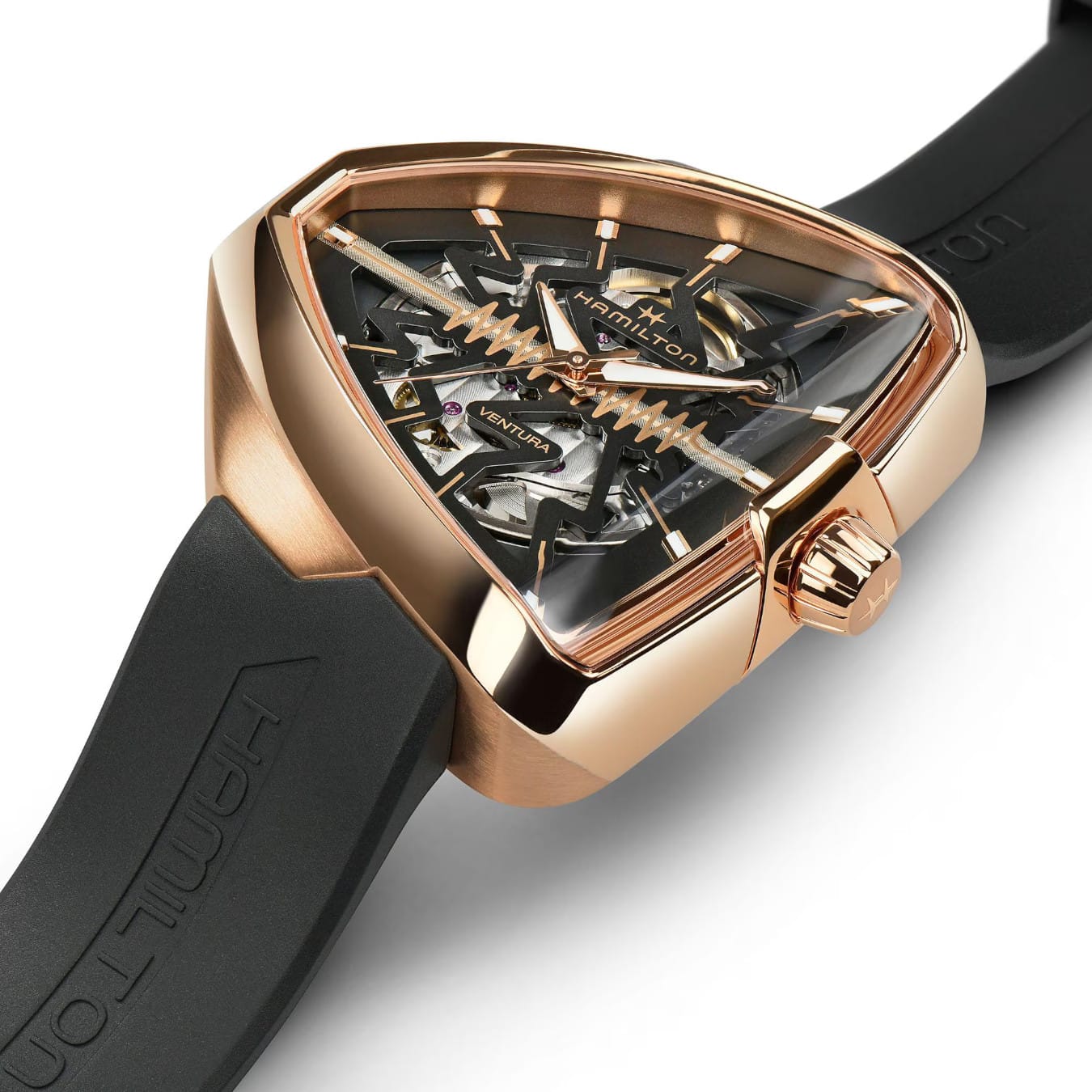Hamilton H24525331 Ventura Elvis80 Skeleton Auto 42mm x 45mm