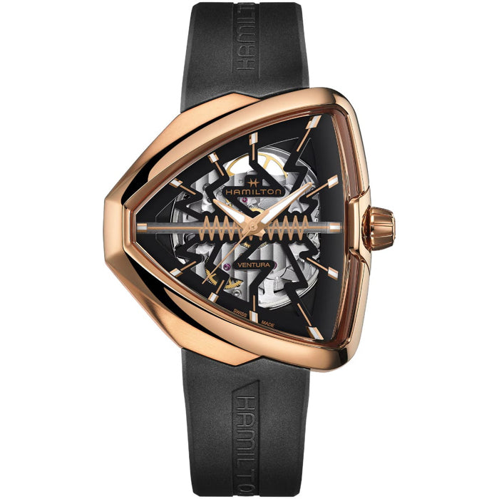 Hamilton H24525331 Ventura Elvis80 Skeleton Auto 42mm x 45mm