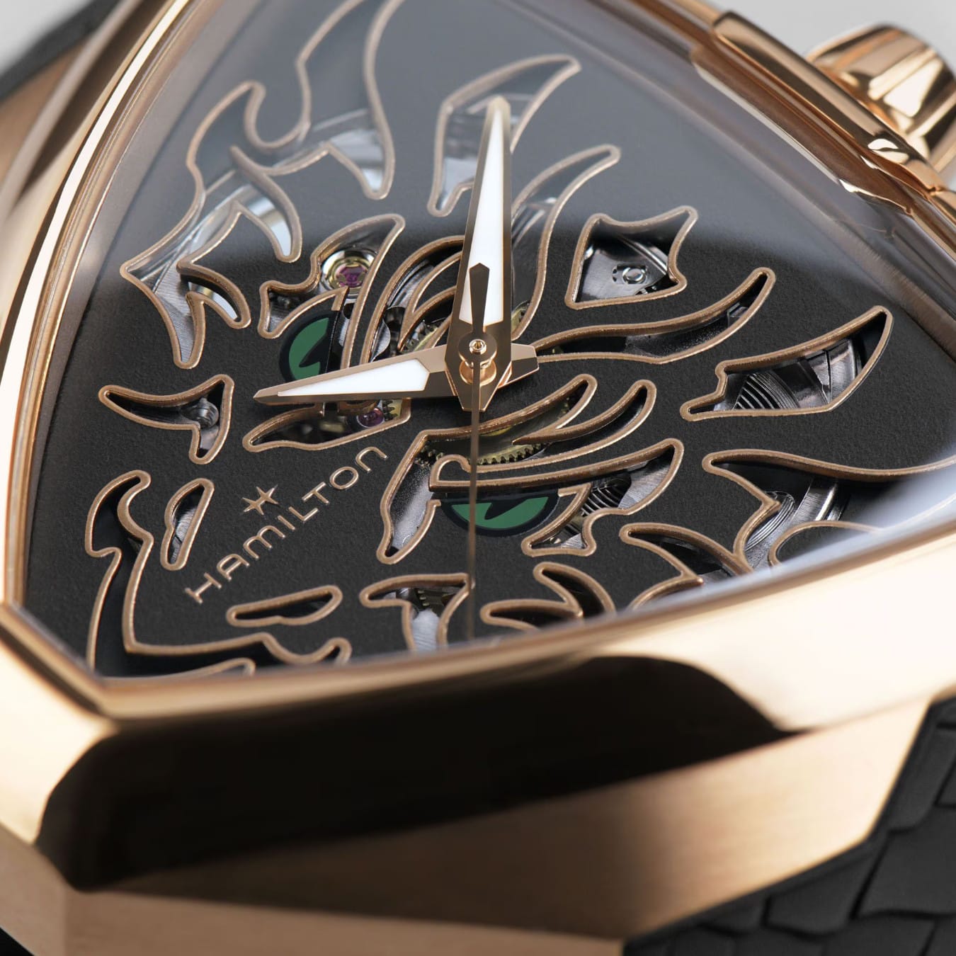 Hamilton H24525332 Ventura Elvis80 Skeleton Auto 42mm x 45mm