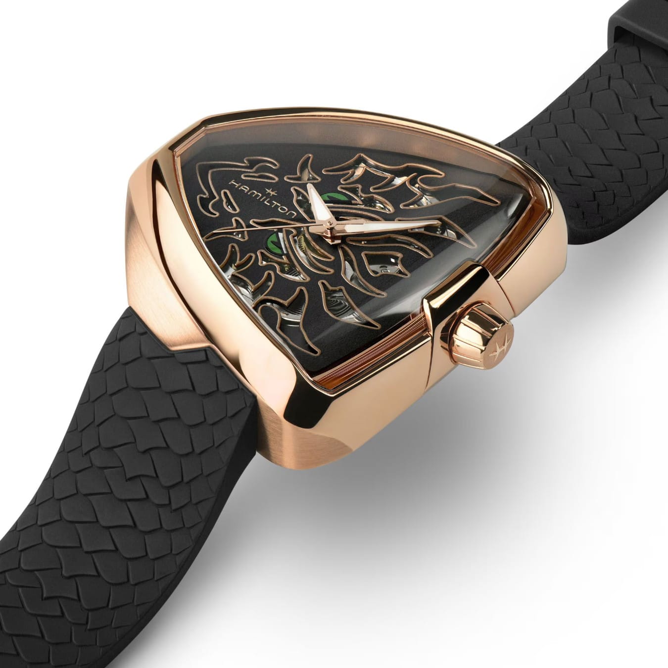 Hamilton H24525332 Ventura Elvis80 Skeleton Auto 42mm x 45mm