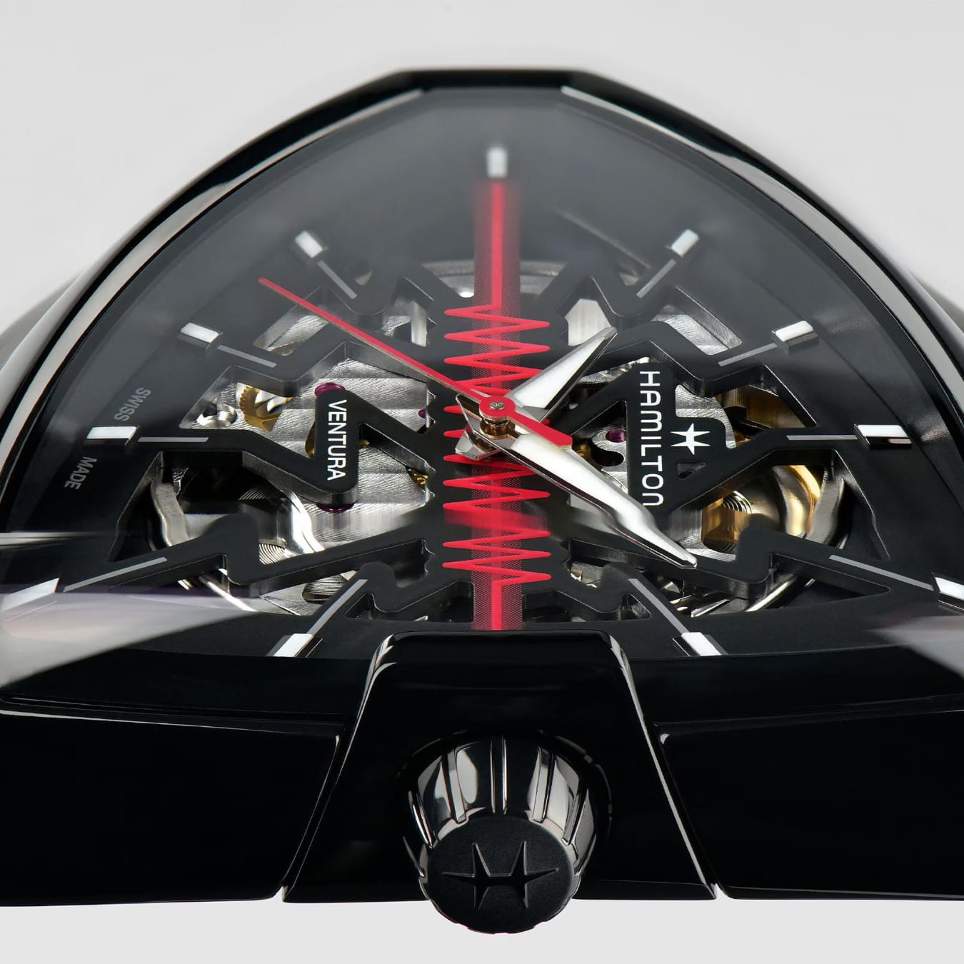 Hamilton H24535331 Ventura Elvis80 Skeleton Auto 42mm x 45mm