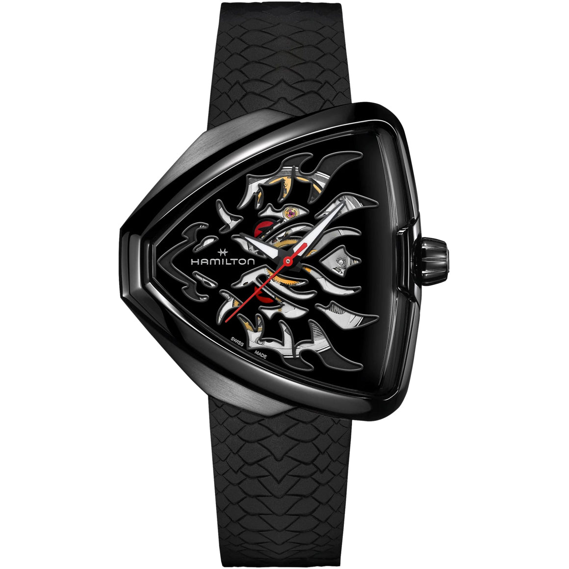 Hamilton H24535332 Ventura Elvis80 Skeleton Auto 42mm x 45mm