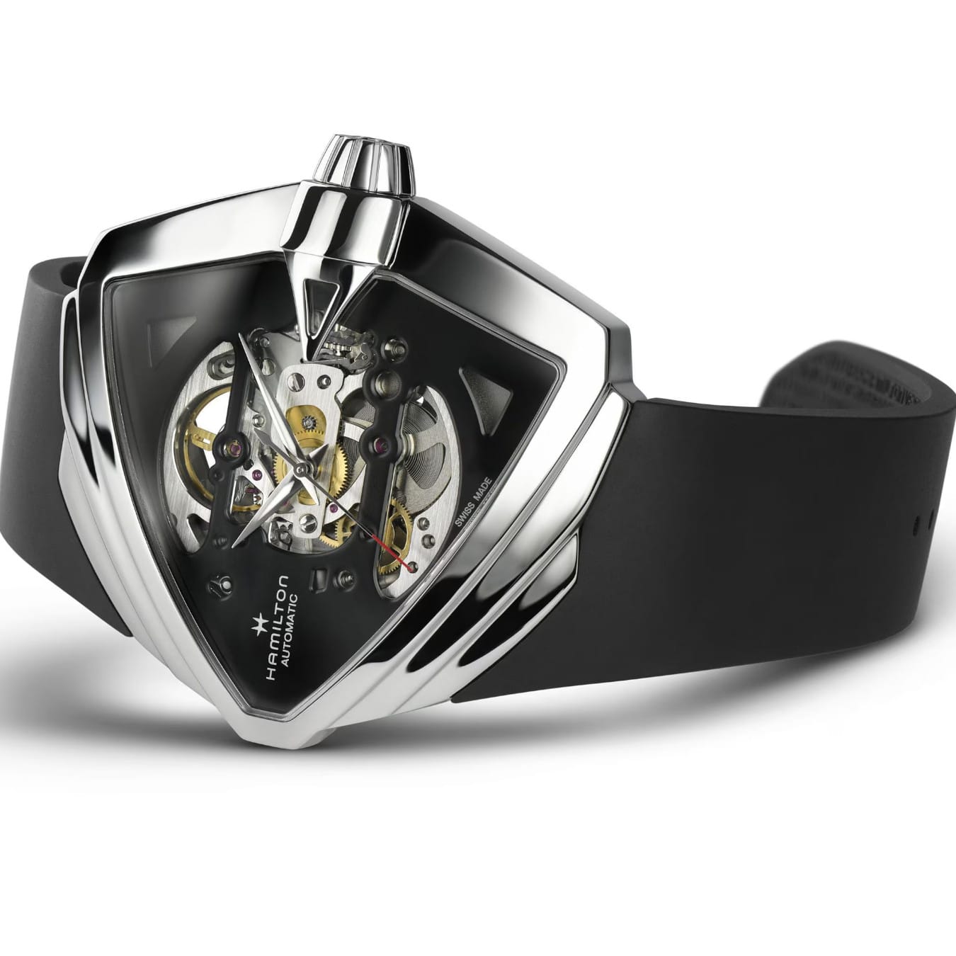 Hamilton H24625330 Ventura XXL Skeleton Auto 46mm x 46mm