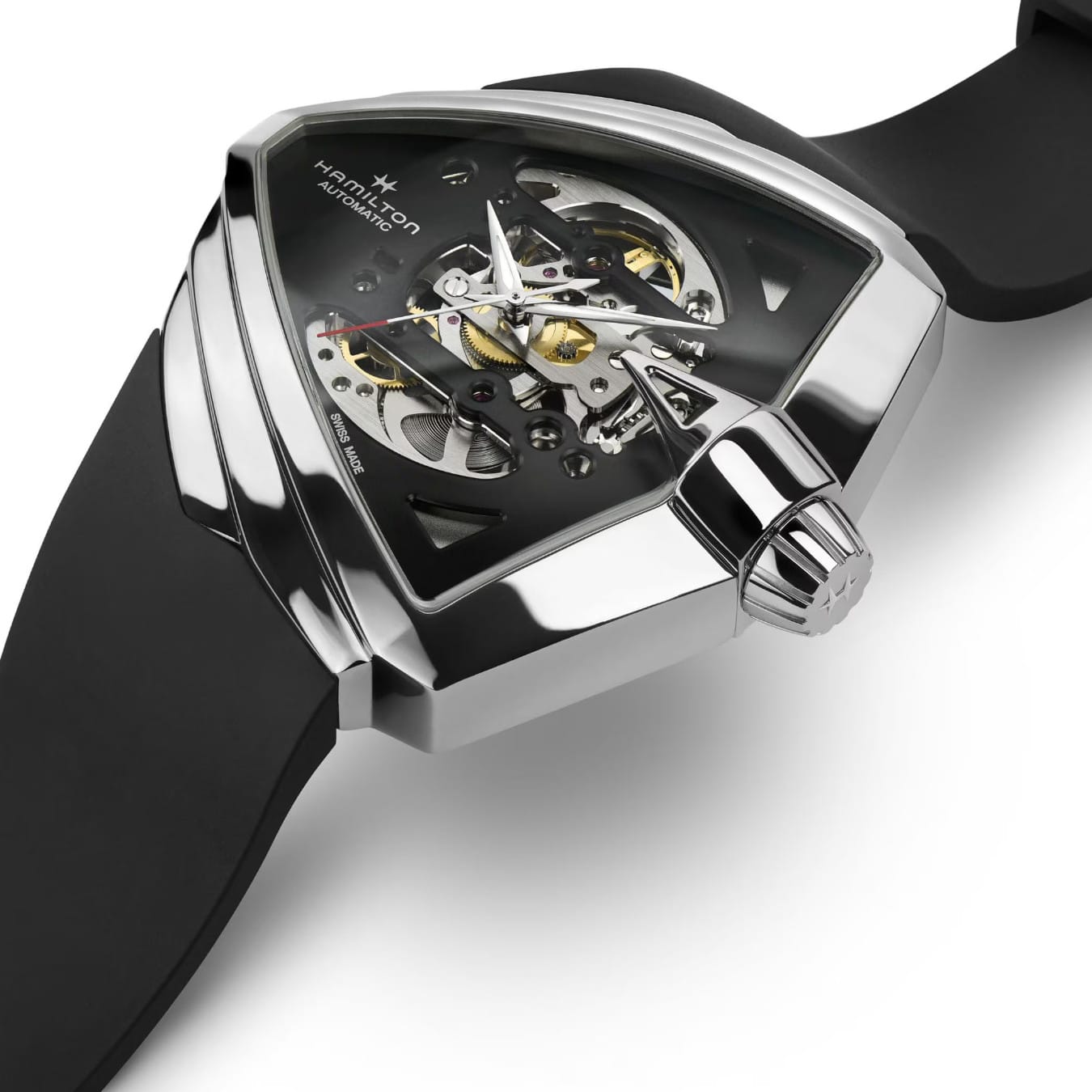 Hamilton H24625330 Ventura XXL Skeleton Auto 46mm x 46mm