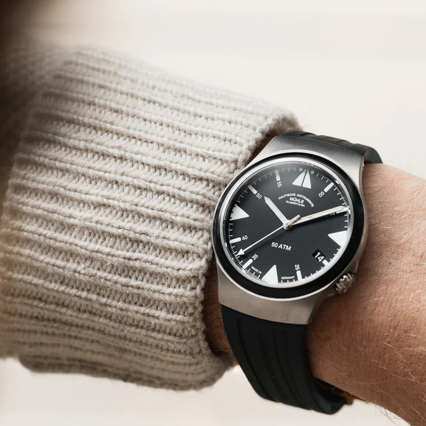 Mühle Glashütte S.A.R. Mission Timer Titan