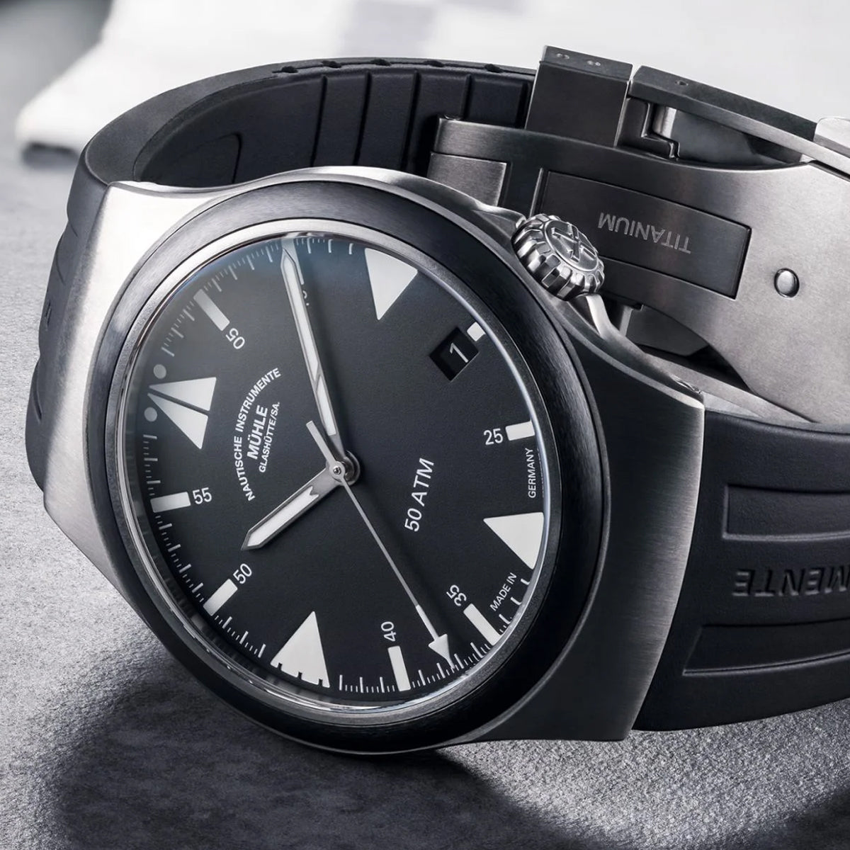 Mühle Glashütte S.A.R. Mission Timer Titan