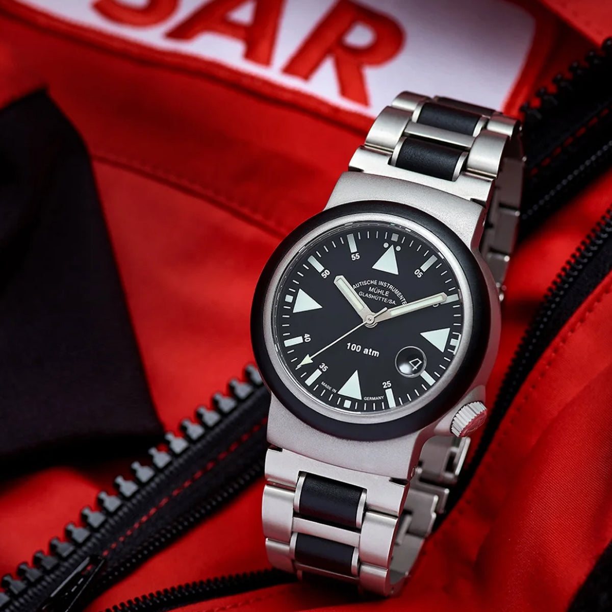 Mühle Glashütte S.A.R. Rescue Timer M1-41-03-MB