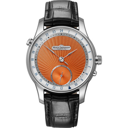 Moritz Grossmann MG-003890 GMT Guilloché Orange