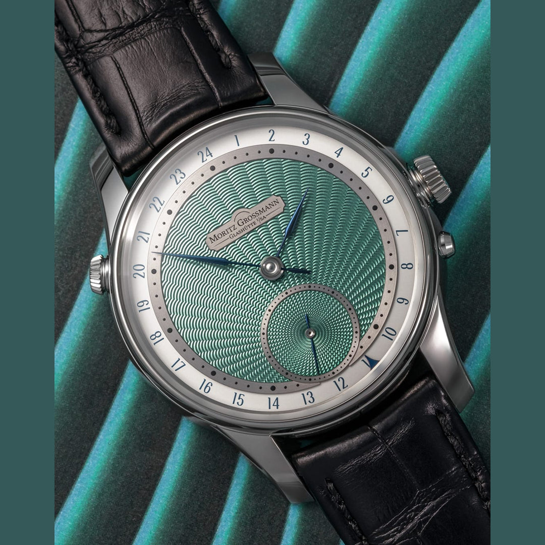 Moritz Grossmann MG-003892 Gmt Guilloché Green