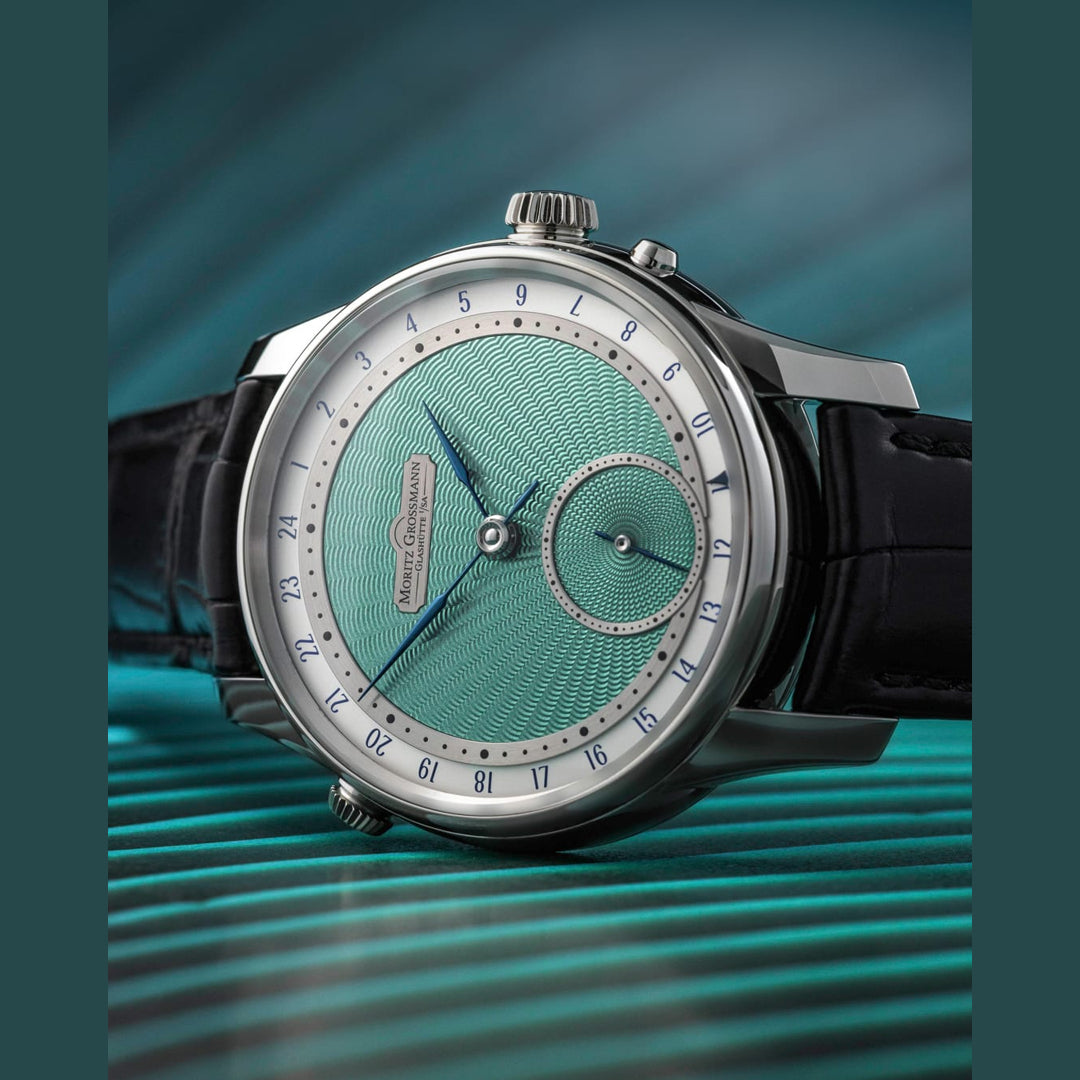Moritz Grossmann MG-003892 Gmt Guilloché Green