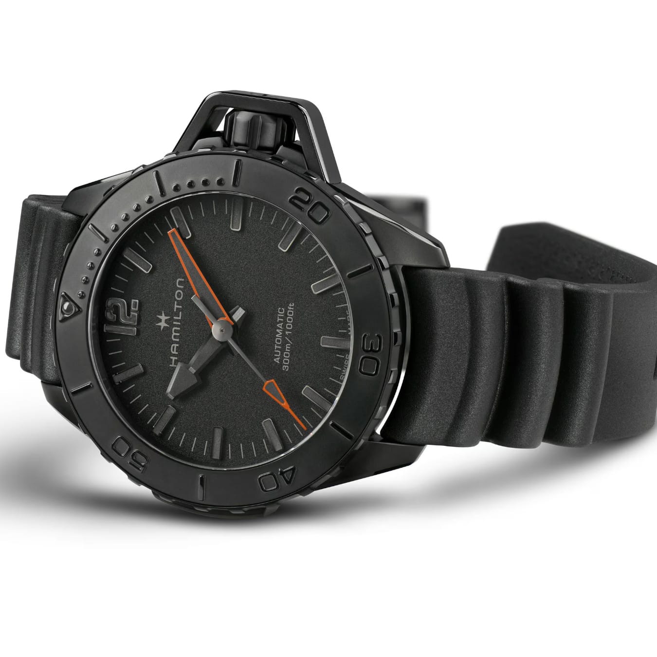 Hamilton H77845330 Khaki Navy Frogman Auto 46mm