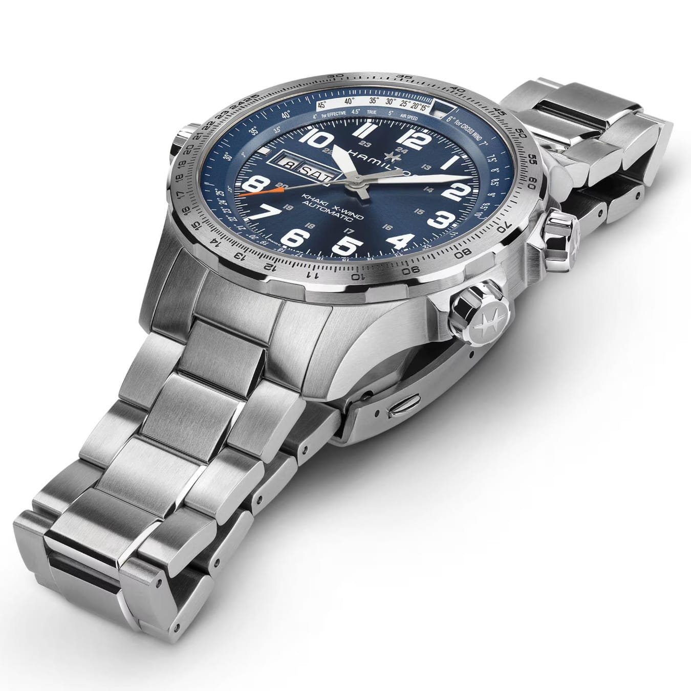 Hamilton H77765141 Khaki Aviation X-Wind Day Date Auto 45mm