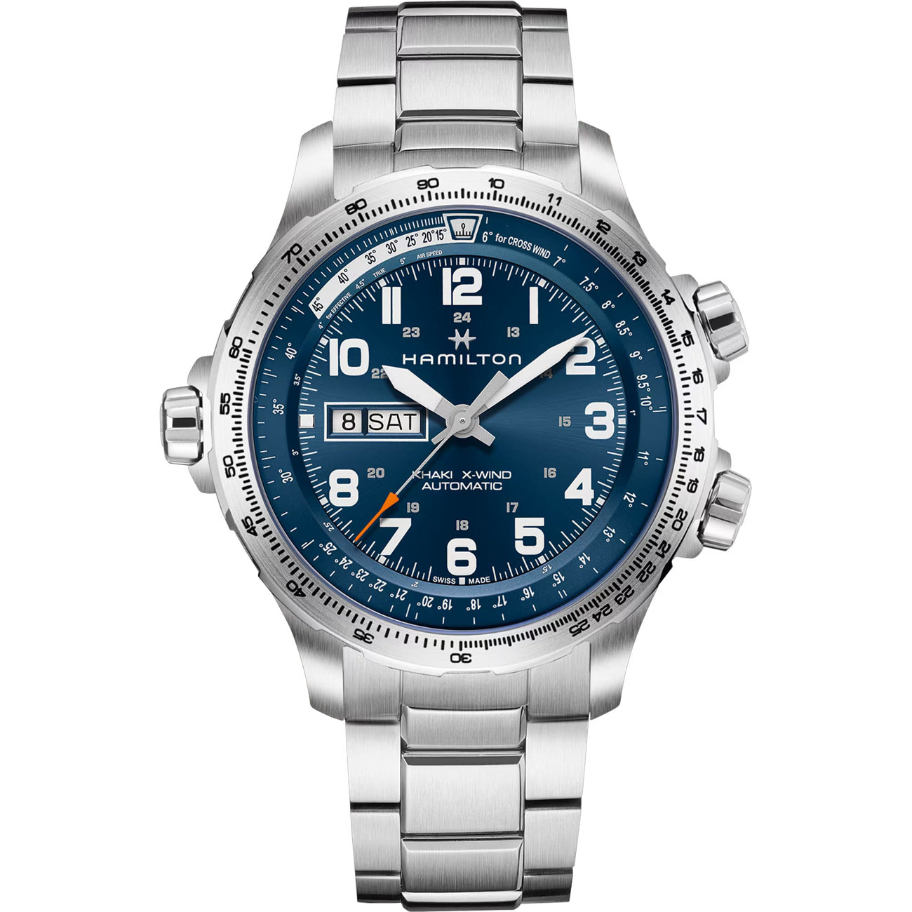 Hamilton H77765141 Khaki Aviation X-Wind Day Date Auto 45mm