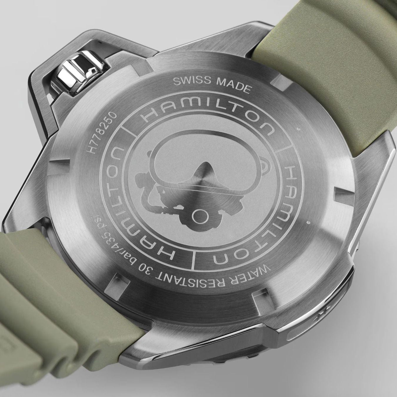 Hamilton H77825331 Khaki Navy Frogman Auto 46mm