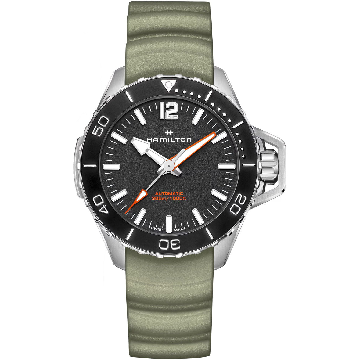 Hamilton H77825331 Khaki Navy Frogman Auto 46mm