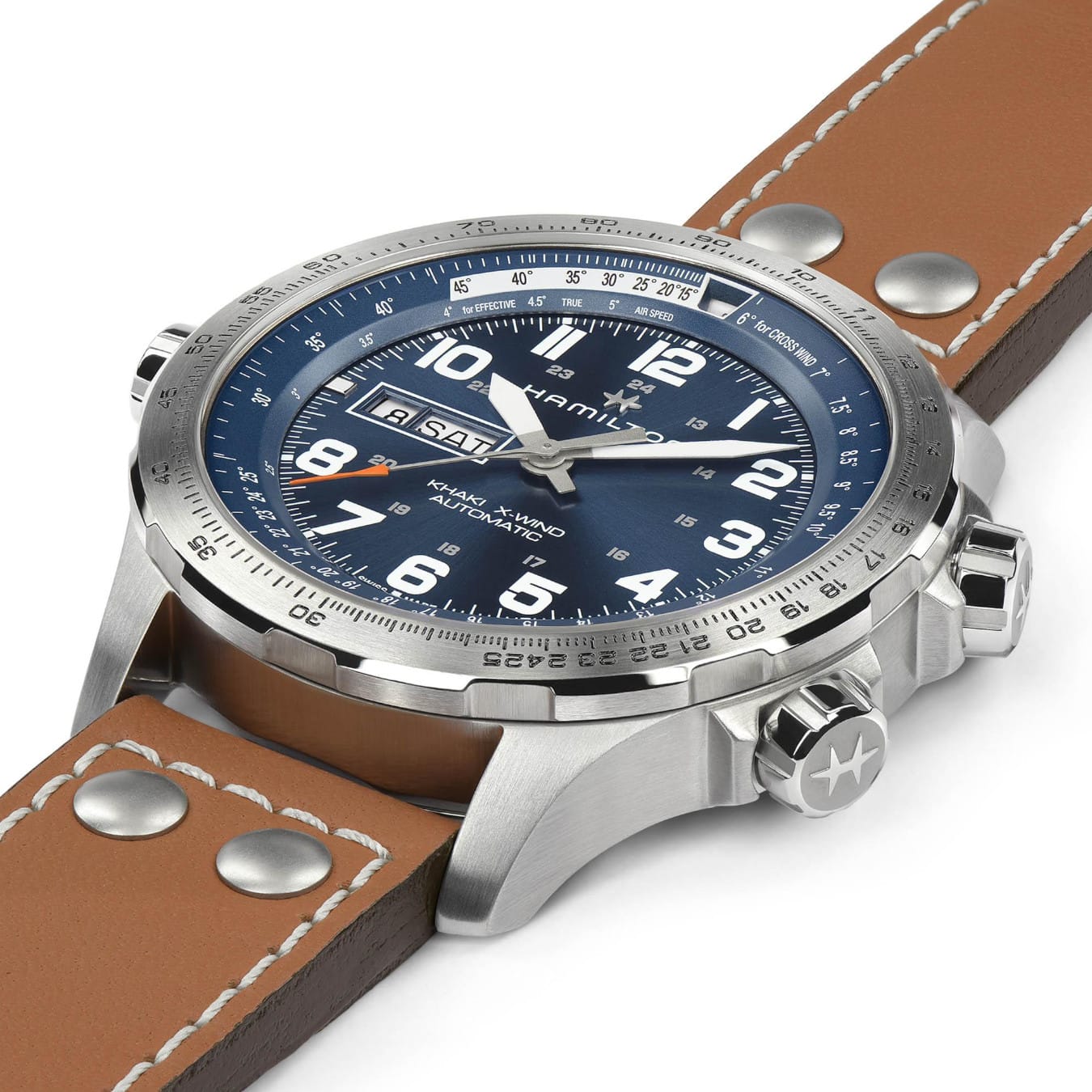 Hamilton H77765541 Khaki Aviation X-Wind Day Date Auto 45mm