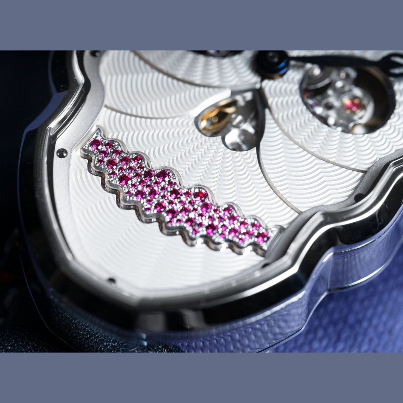 Fiona Krüger Petit Skull Silver Ruby Smile