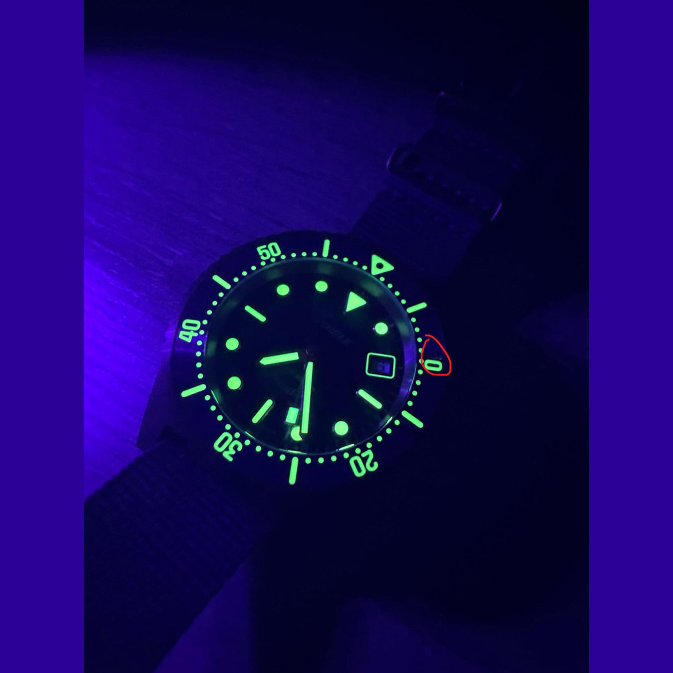 Squale 1521 Bronze 1521BRONBL.NB20