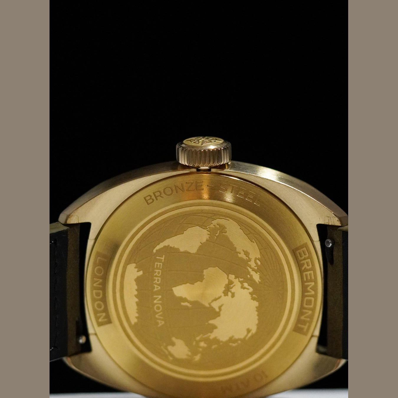 Bremont TN40-DT-BZ-GN-L-S Terra Nova Bronze Green Dial On Leather Strap