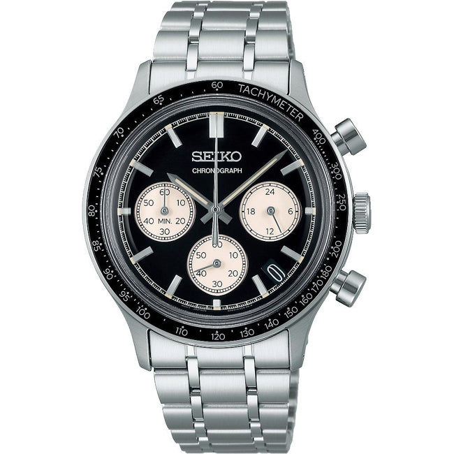 Seiko Essentials SSB479 Black Dial