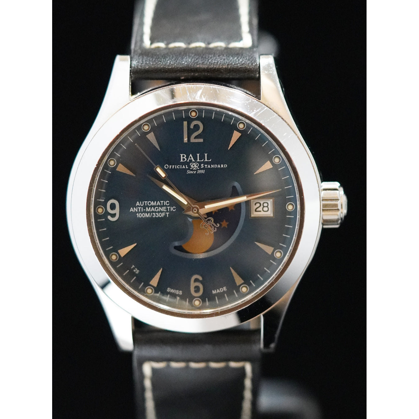 Ball NM2082C-LJ-BE Engineer II Ohio Moonphase