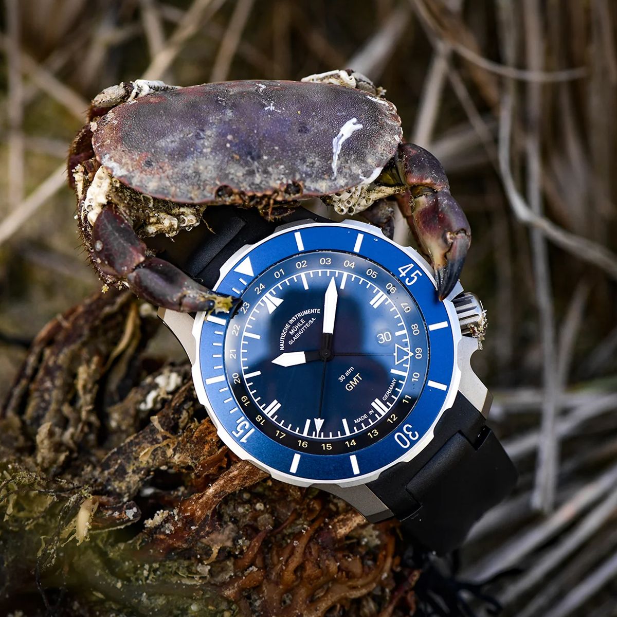 Mühle Glashütte Seebataillon GMT M1-28-62-KB