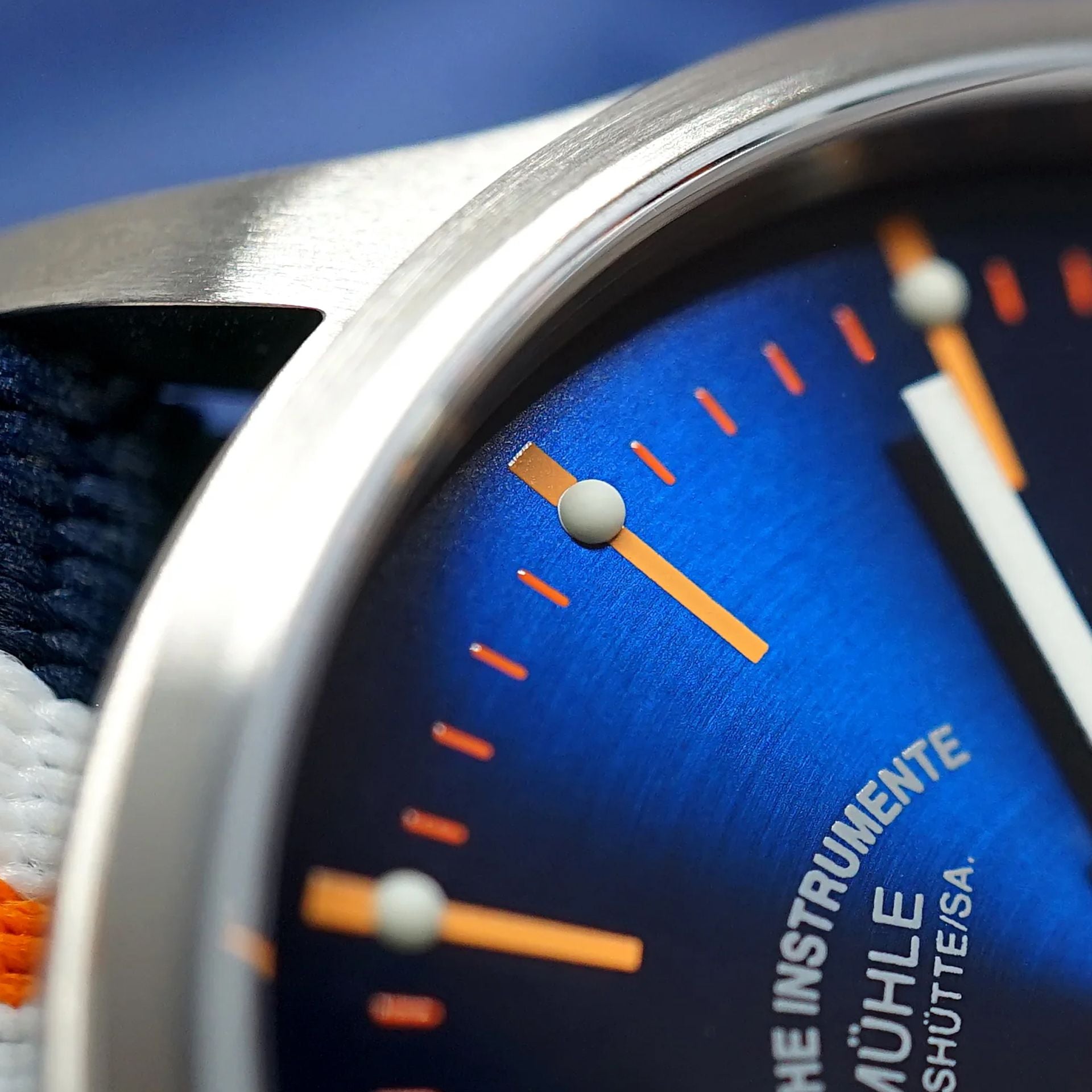 Mühle Glashütte Panova Blau