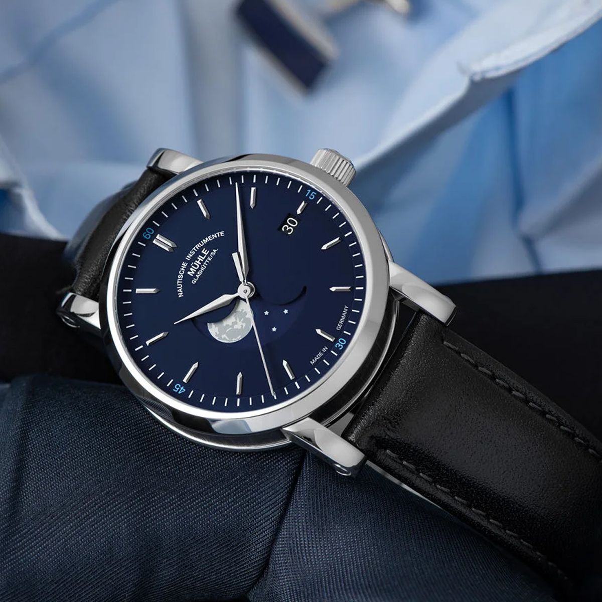 Mühle Glashütte Teutonia IV BlueMoon