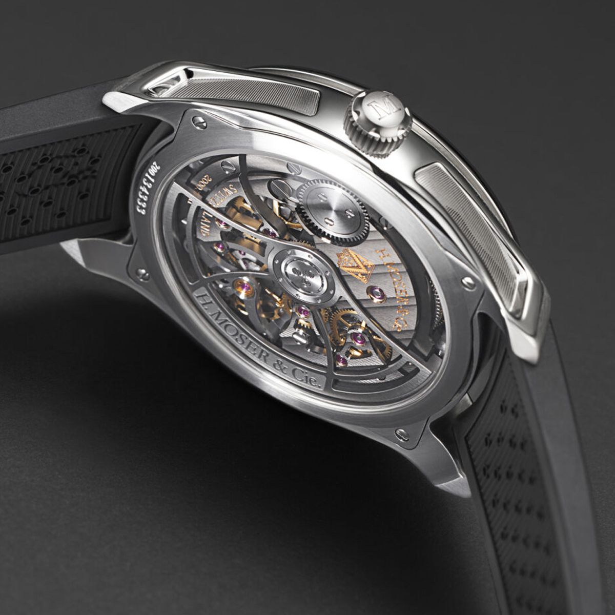 H. Moser & Cie. Pioneer Centre Seconds Cosmic Green