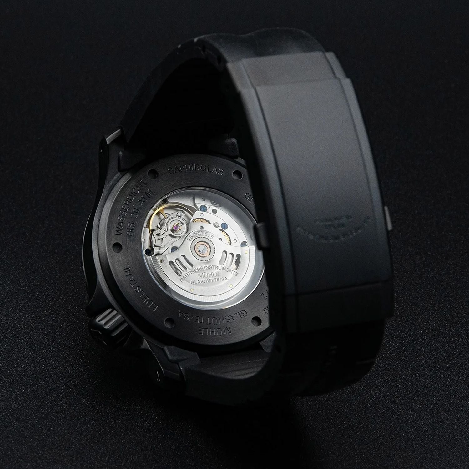 Mühle Glashütte Sea-Timer BlackMotion
