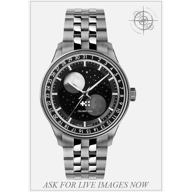 Christopher Ward C01-40AMP2-S00K0 C1 Moonglow Black Dial