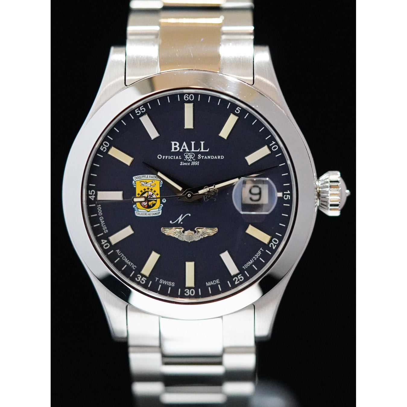 Ball Engineer Master II Doolittle Raiders Rainbow Tubes NM3000C-S1-BER