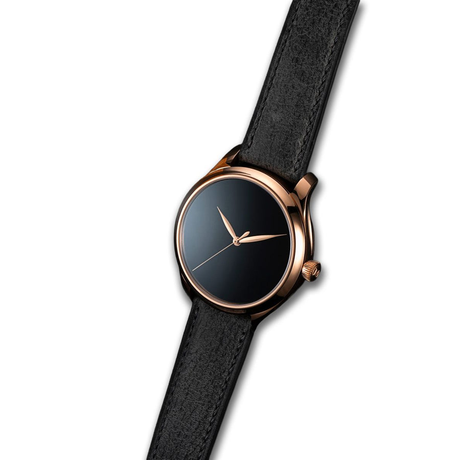 H. Moser & Cie. 1200-0412 Endeavour Centre Seconds Red Gold Vantablack Dial