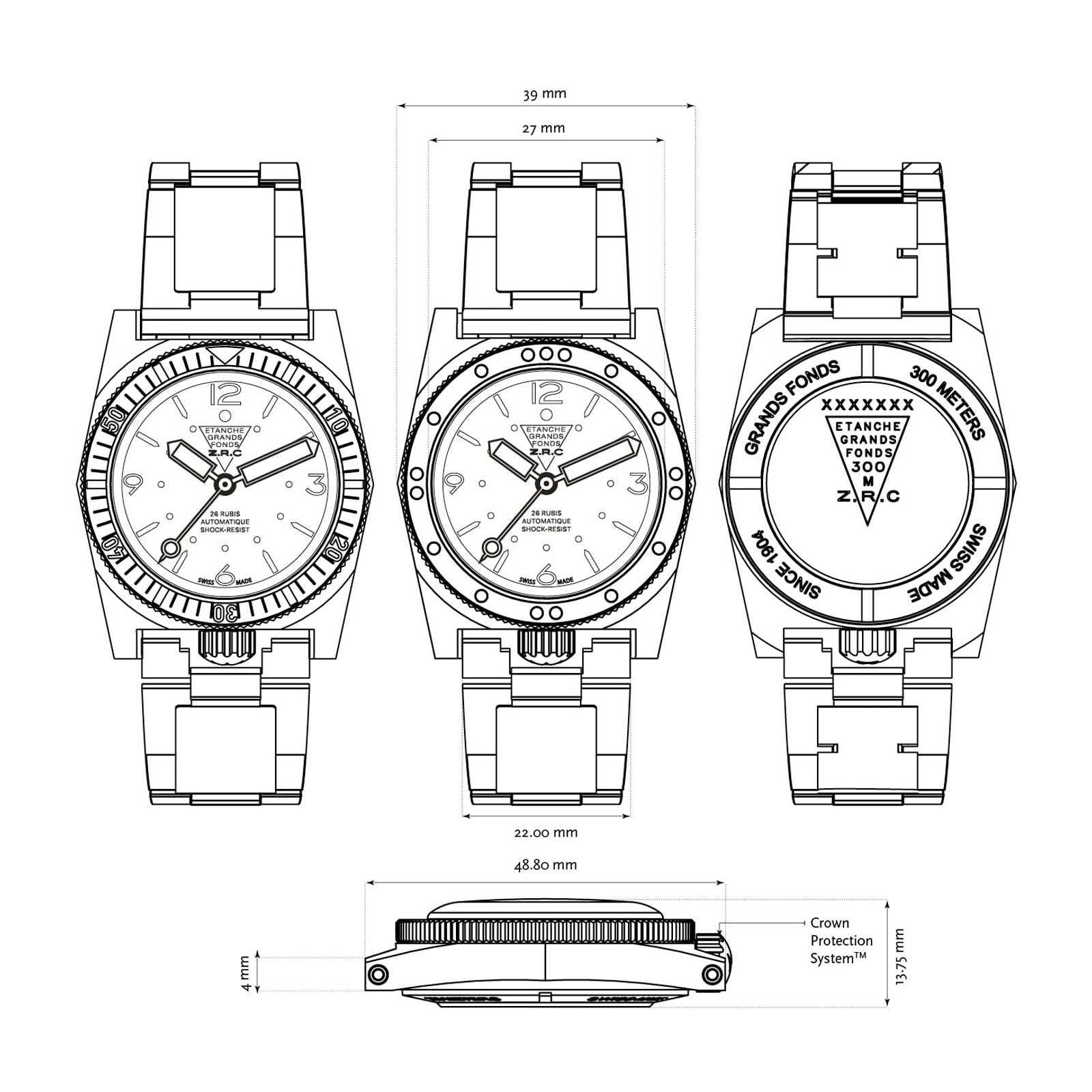ZRC GF38213 Heritage Vintage Model