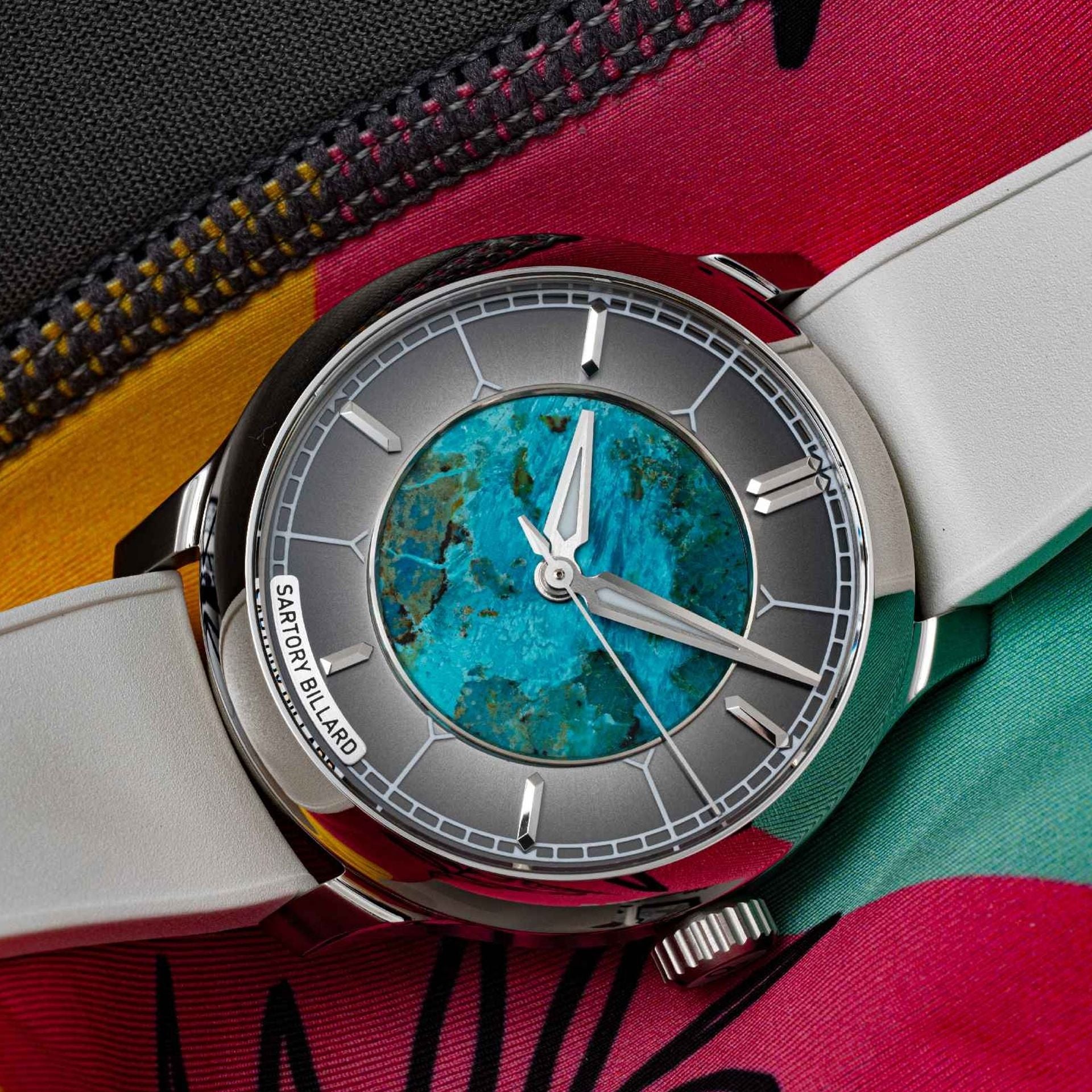 Sartory Billard SB04-E Chrysocolla Platinum