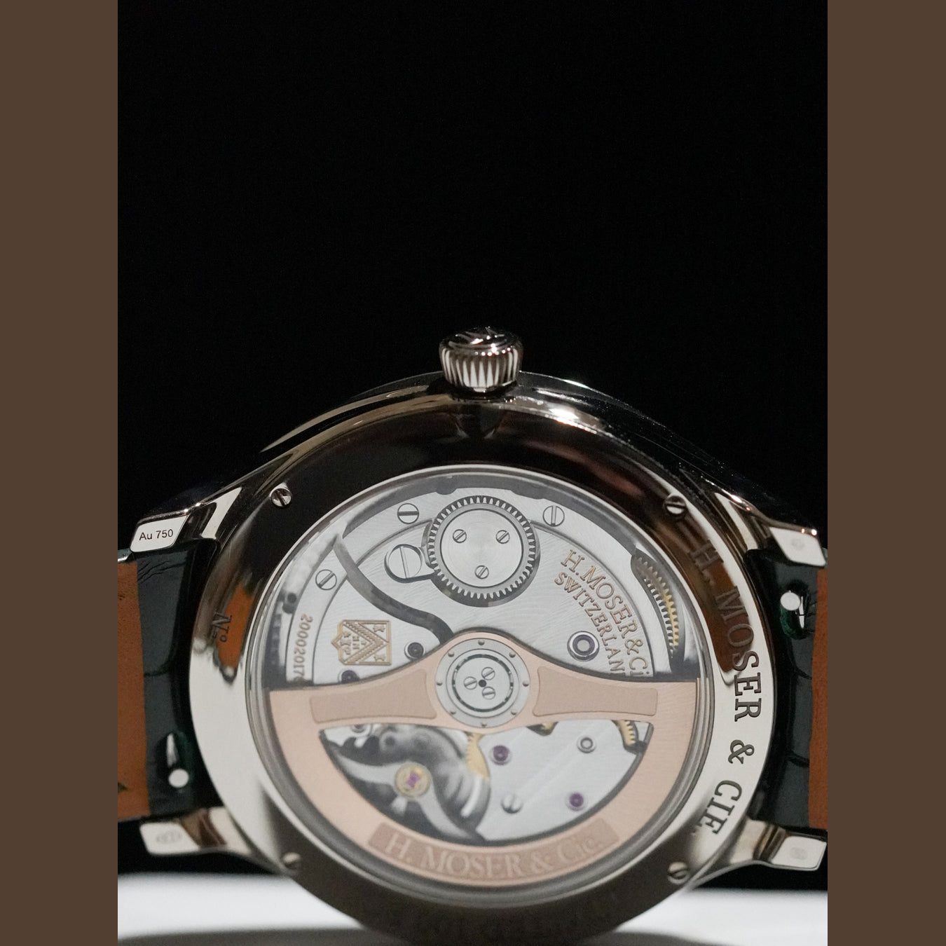 H. Moser & Cie. 1806-0201 Endeavour Flying Hours Green Dial