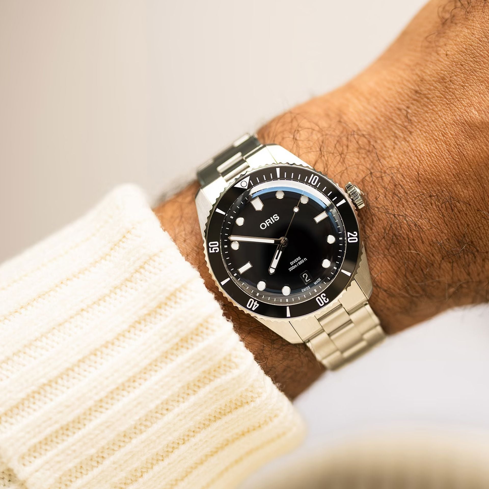 Oris 01 733 7795 4054-Set Divers Date