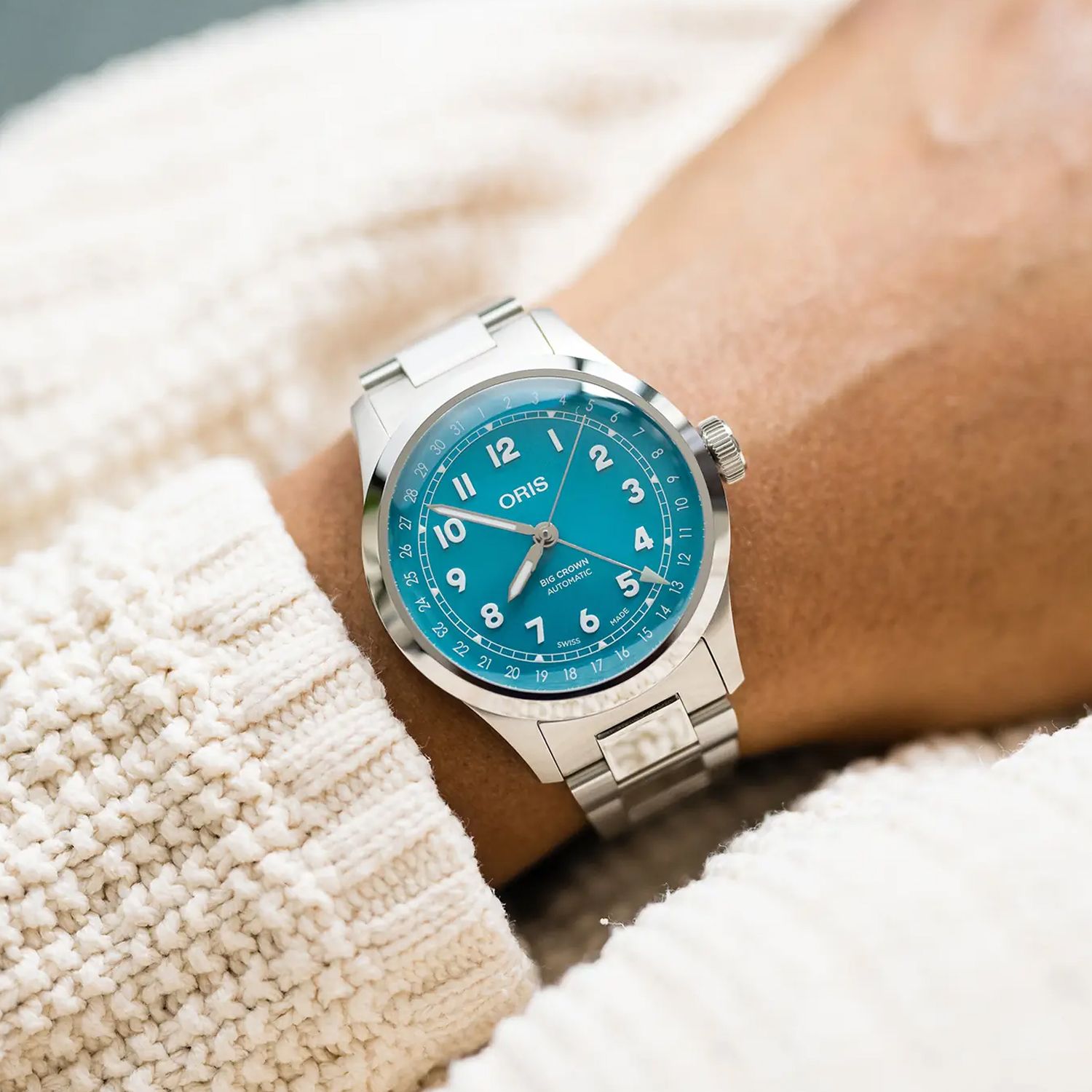 Oris 01 754 7798 4065-07 8 20 06 Big Crown Pointer Date