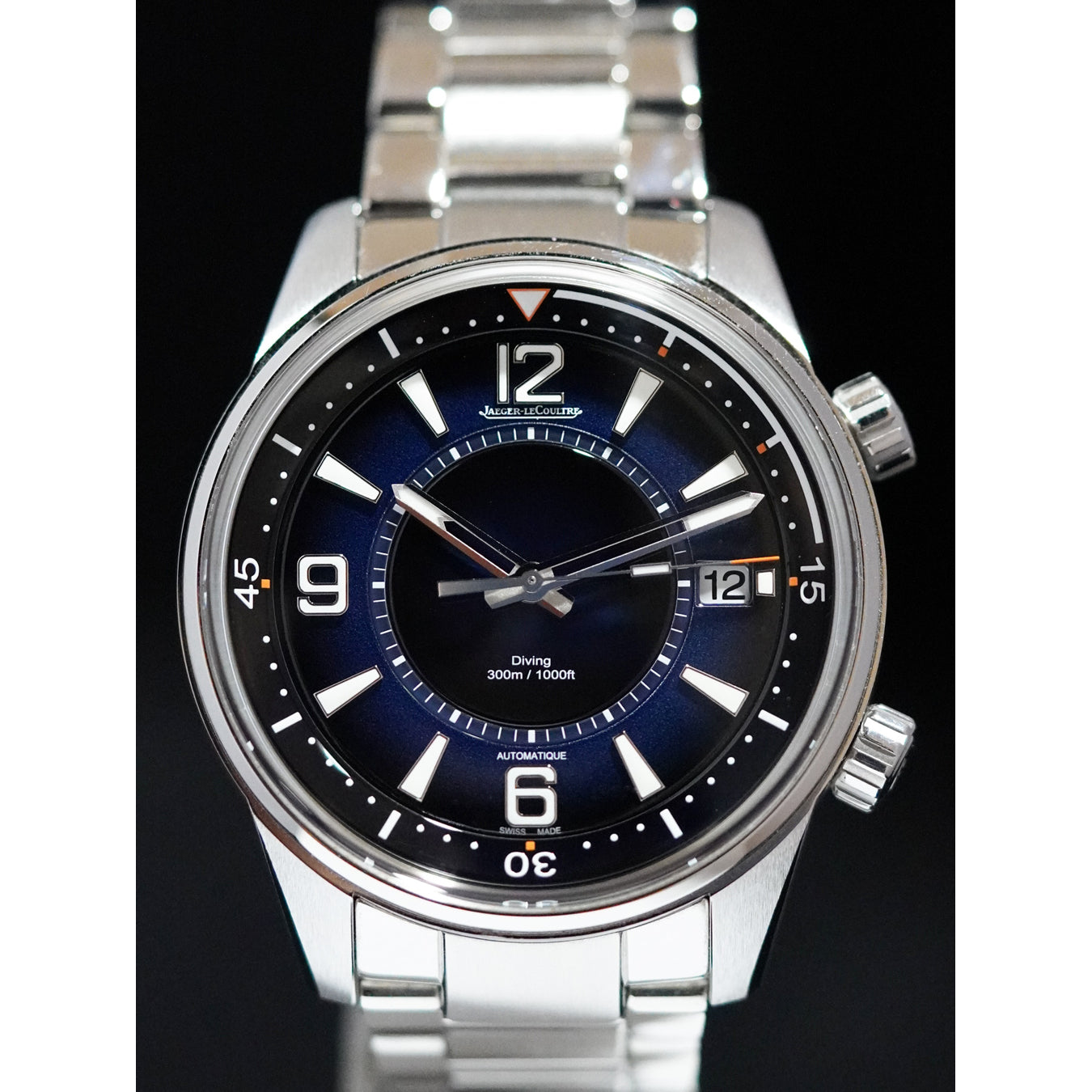 Jaeger LeCoultre Q9068180 Polaris Mariner Date Blue Dial