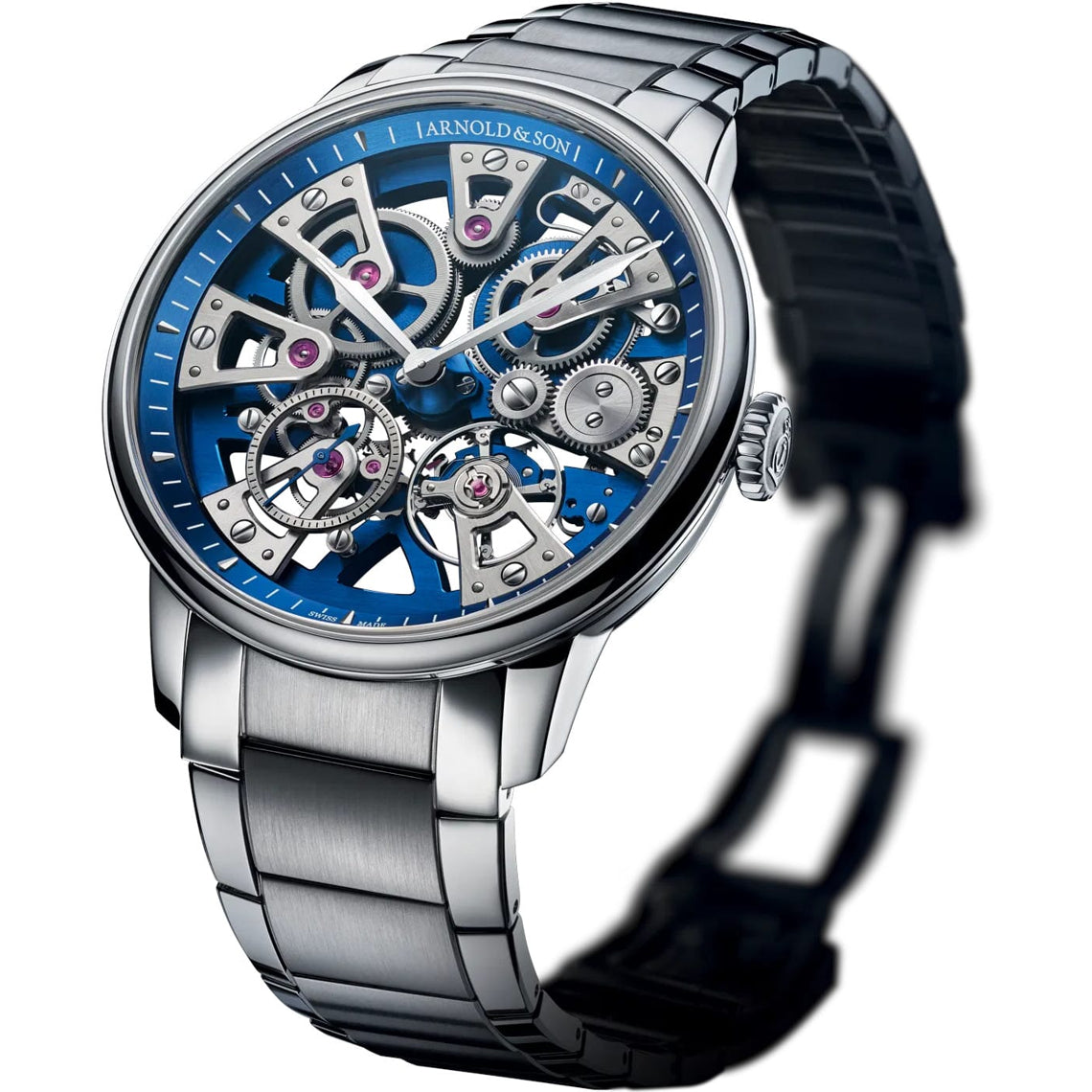 Arnold & Son 1NEGS.U01A.S135D Nebula 40 Steel