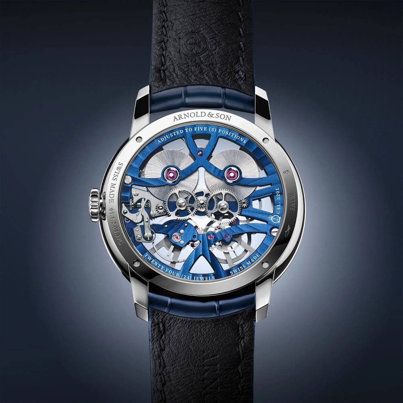 Arnold & Son 1NEGS.U01A.C1235S Nebula 40 Steel