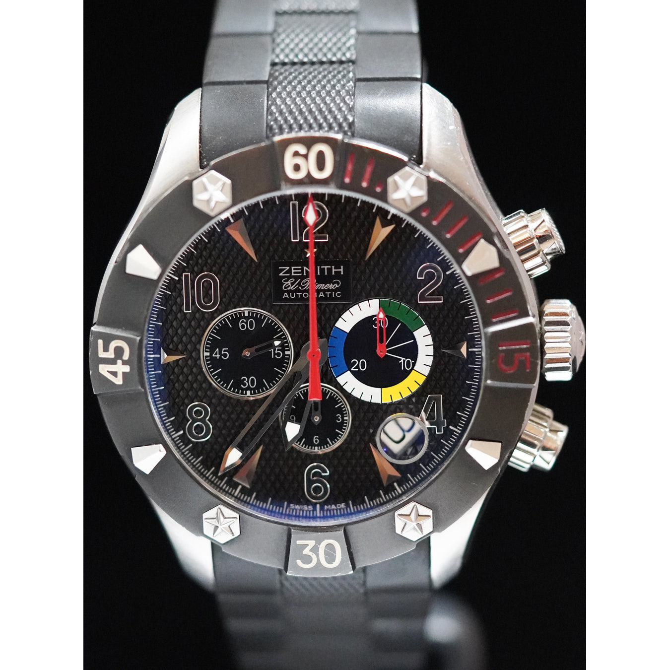 Zenith 03.0526.4000 El Primero Defy Black Dial