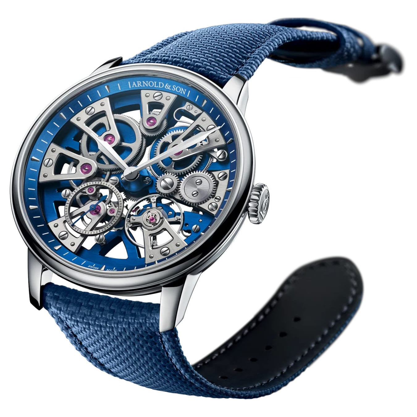 Arnold & Son 1NEGS.U01A.K0243S Nebula 40 Steel