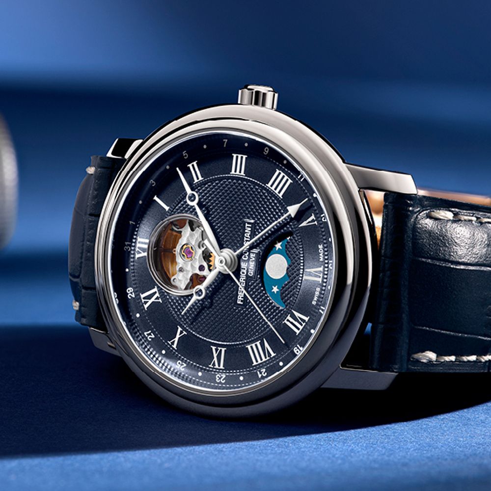 Frederique Constant FC-335MCNW4P26 Heart Beat Moonphase Date 40mm