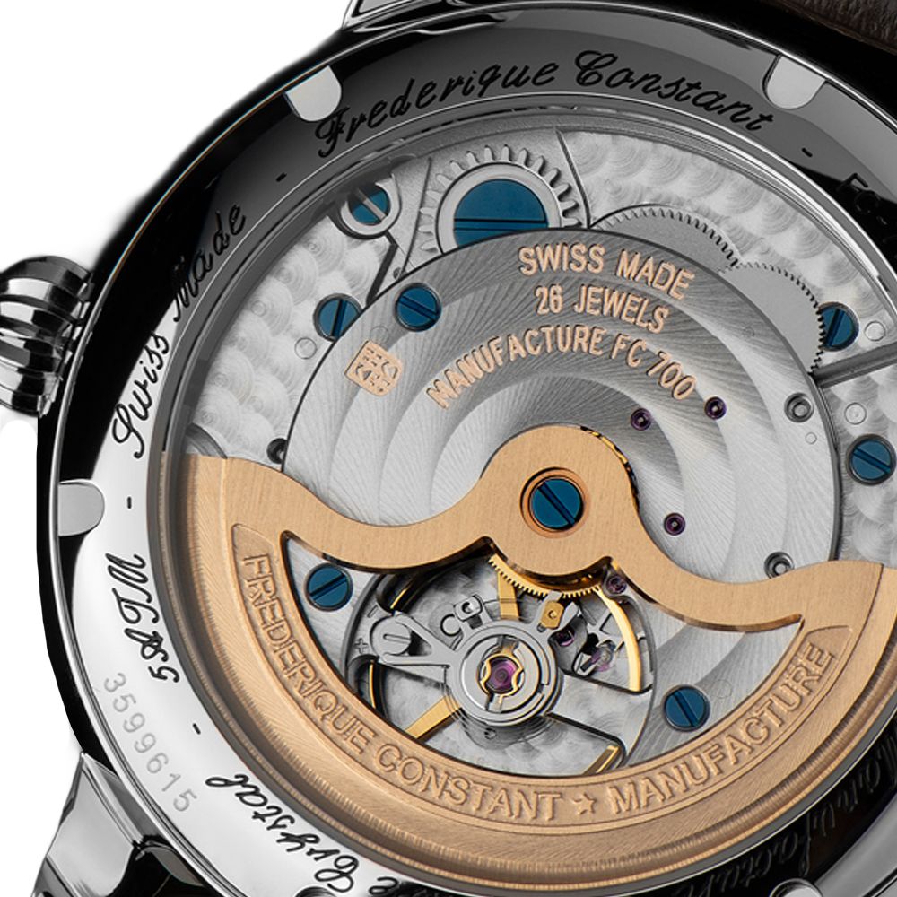 Frederique Constant Manufacture Classic Worldtimer FC-718NWM4H6 Blue Dial